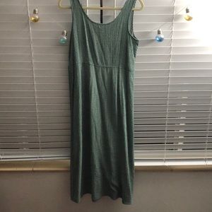 Women’s dresses green one is M denim is small